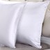 Picture of ROSEWARD Silk Pillowcase for Hair and Skin Made in USA, Highest Grade 22 Momme Silk Pillow Case, Anti Acne Pillowcase for Acne Prone Skin ( White )